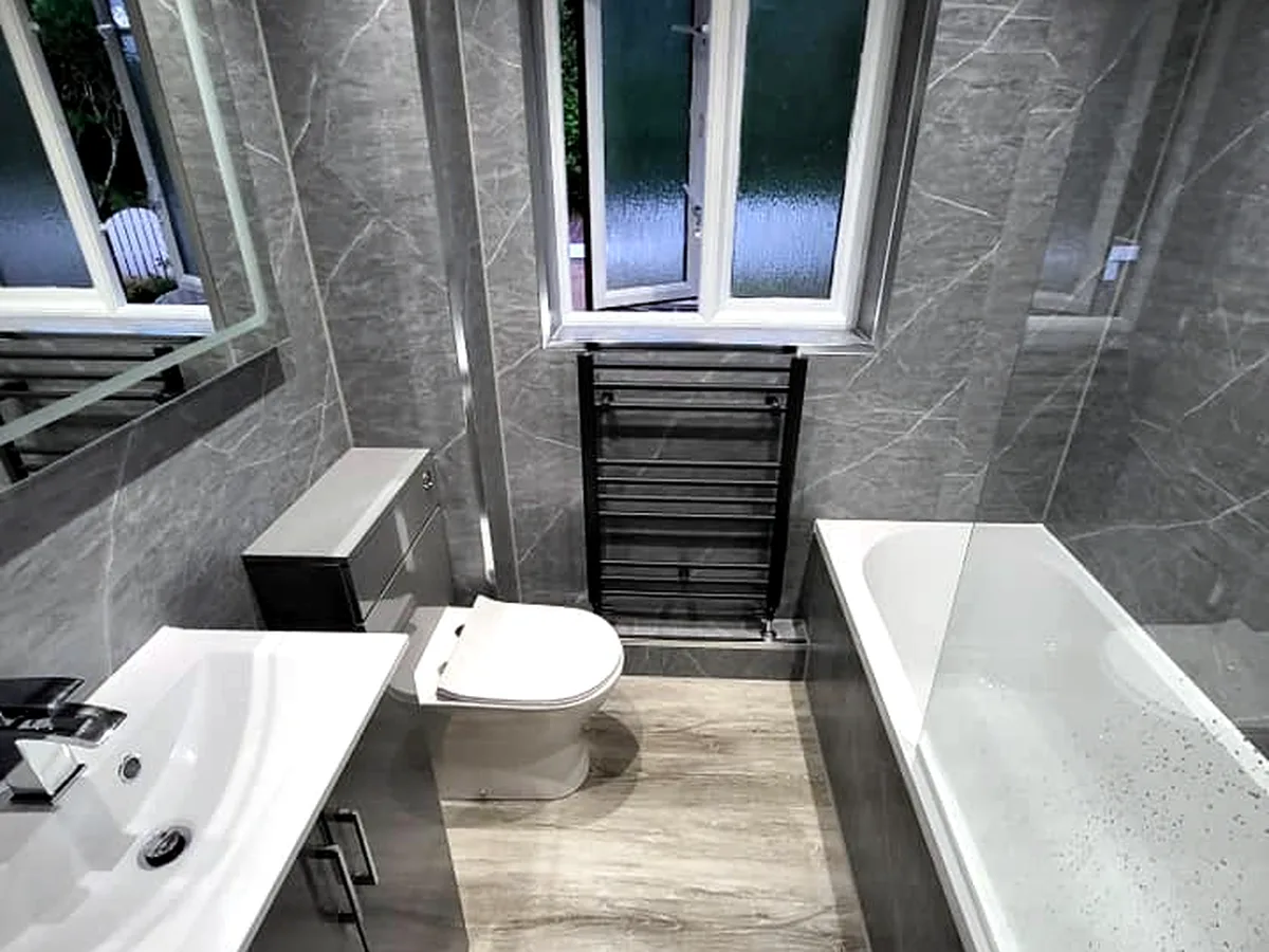 Ensuite refit after renovation