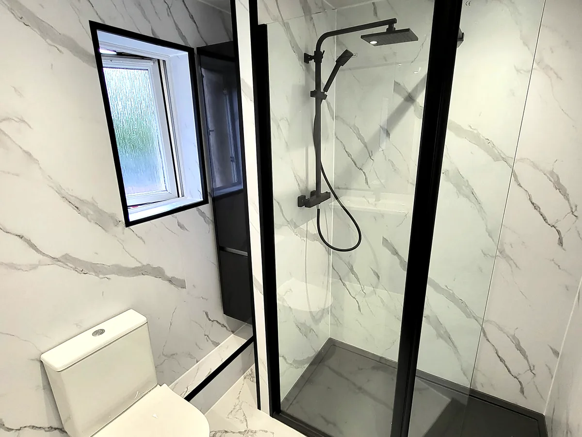 Family bathroom after renovation
