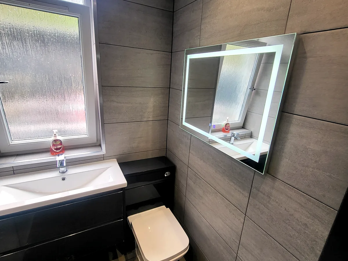 Family bathroom before renovation